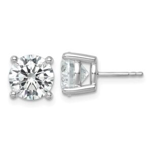 10kw 6ct Cert Lab Grown Diamond VS+ F+ Round Complete Stud Earrings
