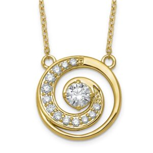 14k Lab Grown Diamond VS+ F+ Necklace