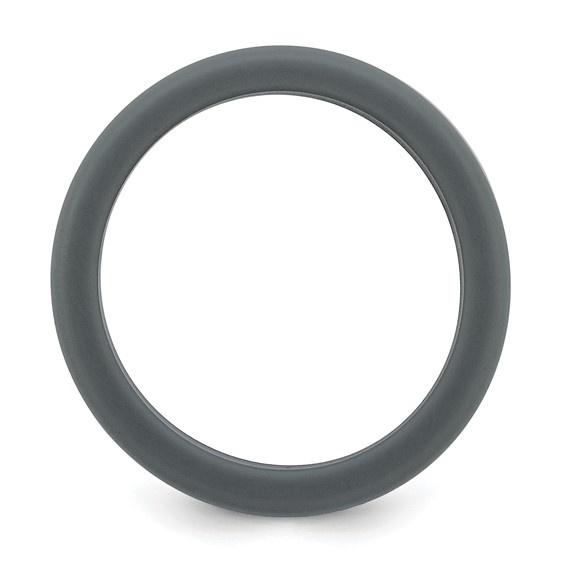 Silicone Grey with Removable Light Grey Center 8mm Band - Image 2
