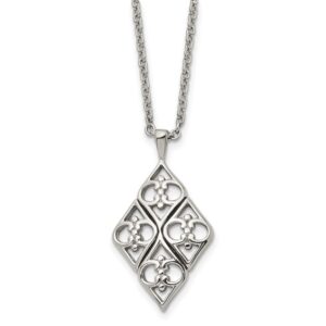 Stainless Steel Polished 20in Necklace