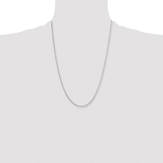 Stainless Steel Polished 1.8mm 20in Herringbone Chain - Image 6