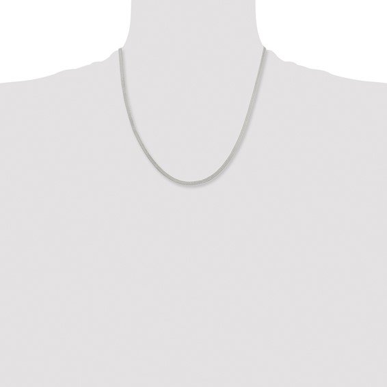 Stainless Steel Polished 3.4mm 20in Herringbone Chain - Image 4
