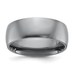 Tantalum Polished 8mm Band