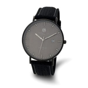 Charles Hubert Stainless Steel w/2 Bands Tritium Grey Dial Watch