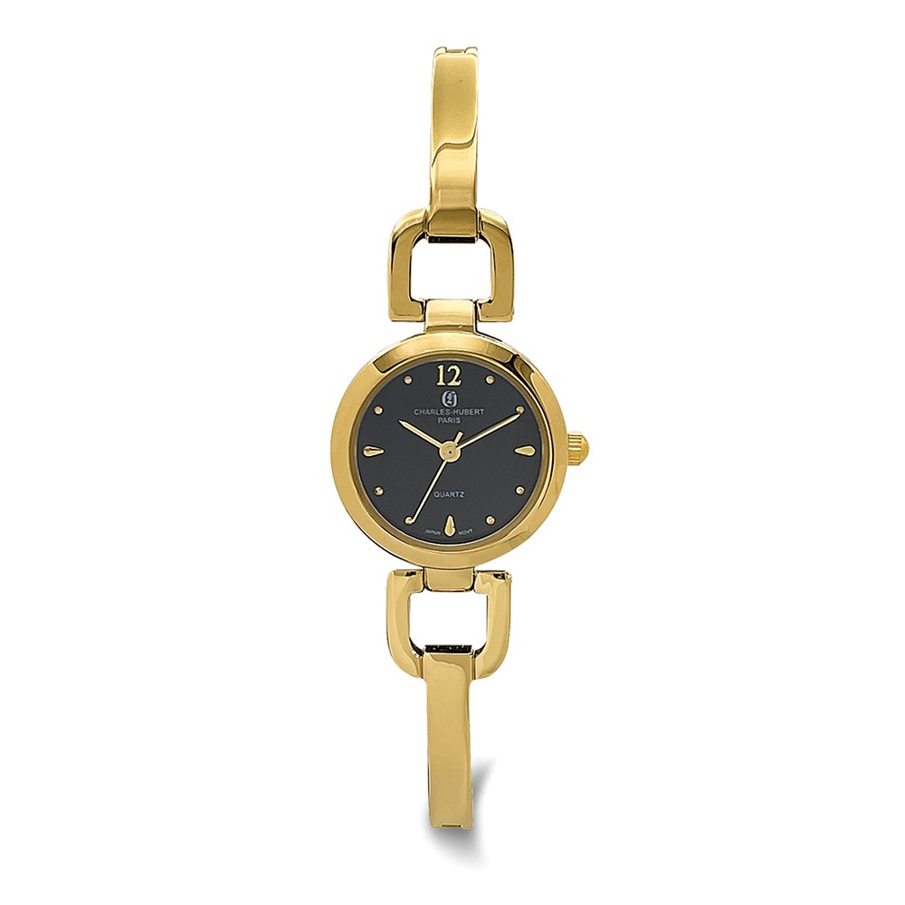 Charles-Hubert Gold-Plated Quartz Watch