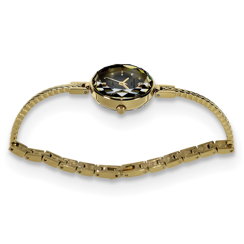 Charles-Hubert Gold IP-plated Stainless Steel Quartz Watch - Image 2