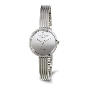 Charles-Hubert Stainless Steel Quartz Watch