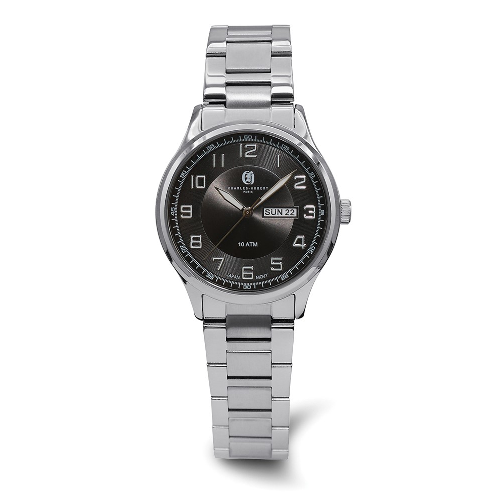 Charles-Hubert Stainless Steel Quartz Watch