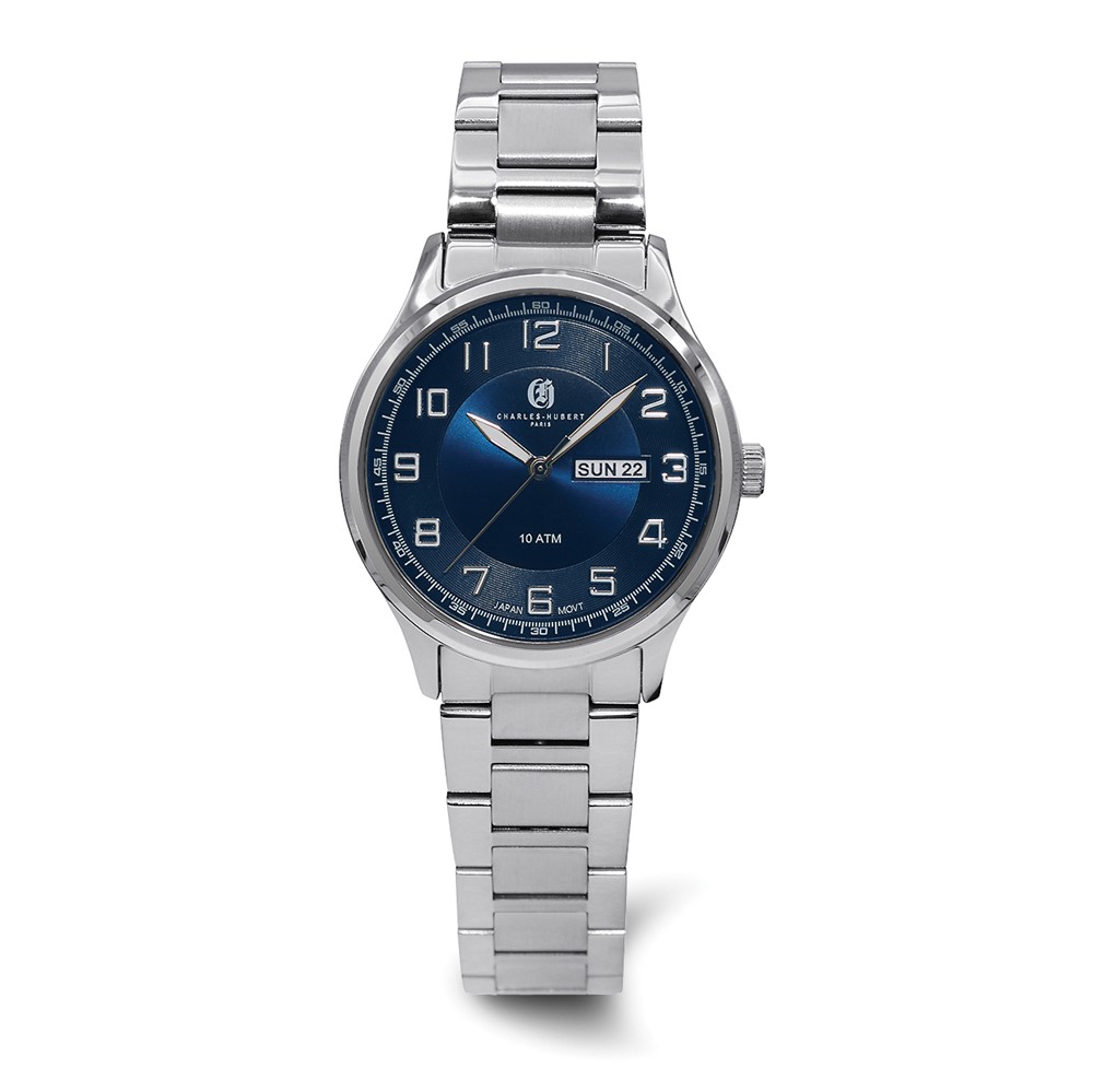 Charles-Hubert Stainless Steel Quartz Watch