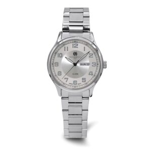 Charles-Hubert Stainless Steel Quartz Watch