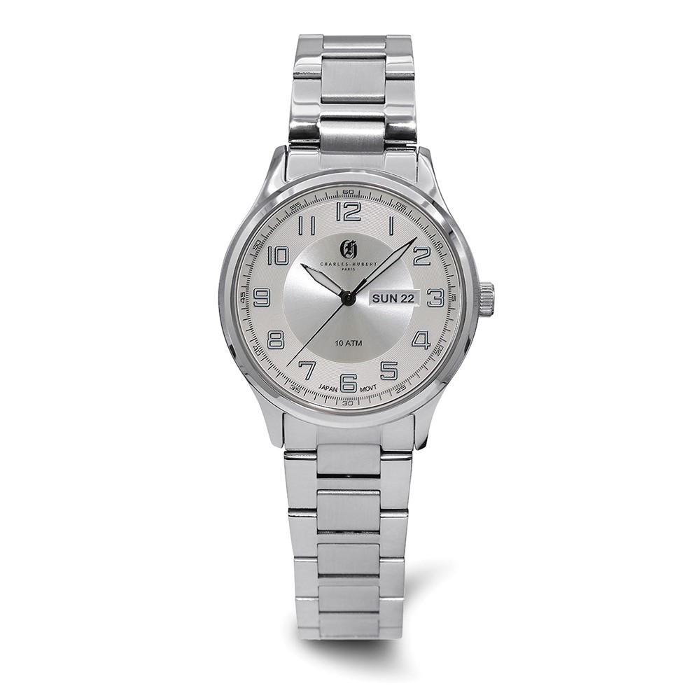 Charles-Hubert Stainless Steel Quartz Watch